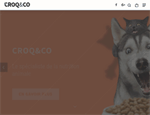 Tablet Screenshot of croq-and-co.com